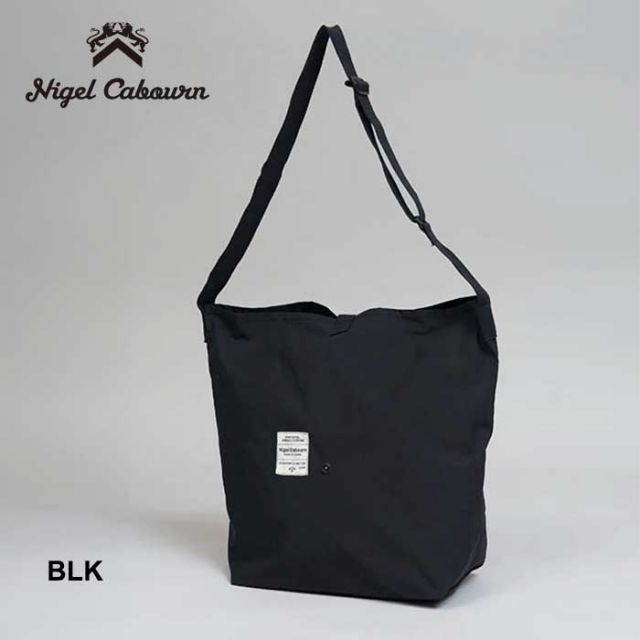 ナイジェルケーボン ショルダーバッグ Nigel Cabourn 24FW 61004 MULTI BAG C/N WEATHER マルチバッグ コットンナイロン ウェザークロス コットン ナイロン 日本製 ブラック グリーン エコバッグ サブバッグ メンズ レディース ユニセックス コンパクト 折りたたみ  (240125)