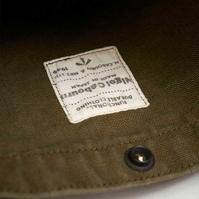 ナイジェルケーボン ショルダーバッグ マガジンバッグ nigel cabourn MAGAZINE BAG メンズ レディース ユニセックス コットン 日本製 (241011)