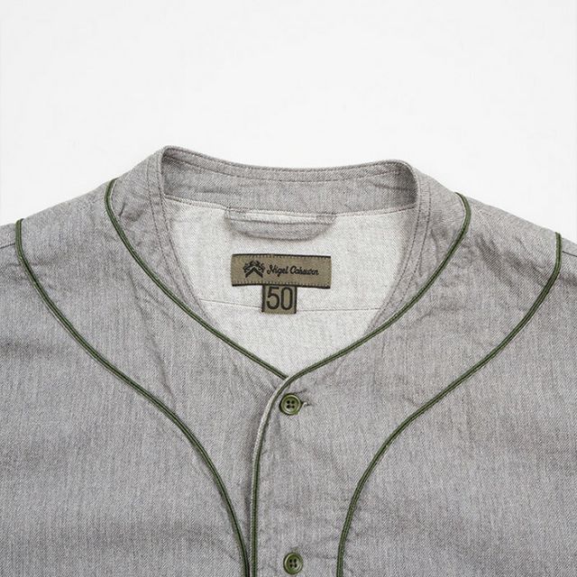 NIGEL CABOURN BASEBALL SHIRT S/S TYPE2