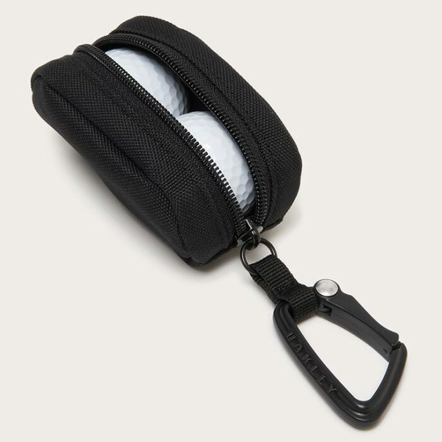 オークリー ゴルフボールケース ボールポーチ Oakley Ball Case 18.0 FOS902004 ゴルフアクセサリー カラビナ付き ボール2個収納  (260316)