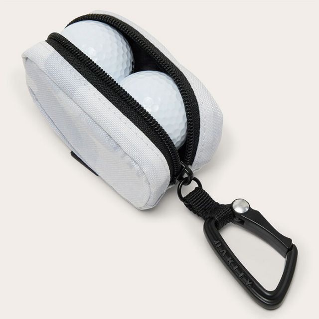 オークリー ゴルフボールケース ボールポーチ Oakley Ball Case 18.0 FOS902004 ゴルフアクセサリー カラビナ付き ボール2個収納  (260316)