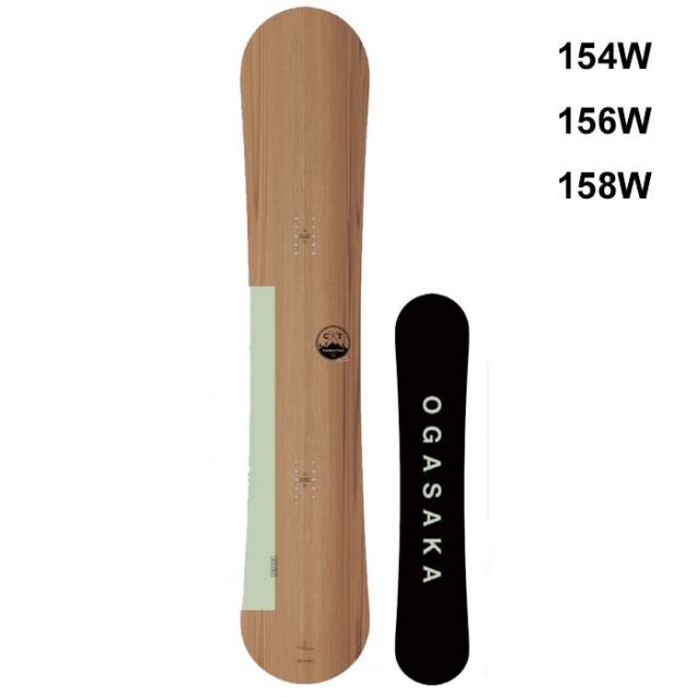 オガサカ スノーボード 板 24-25 CT 148cm 150cm 152cm 154cm 156cm 158cm スノボ ボード