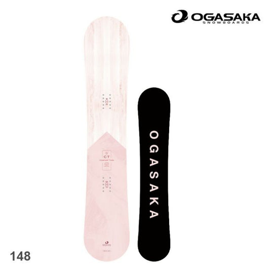OGASAKA オガサカ CT コンフォートターン カービングボード 25-26 ALL-ROUND 初級〜上級 NEW SIDEWALL Comfort Turn スノーボード日本製 オールラウンド 国産スノーボード 板 スノボ Q 148