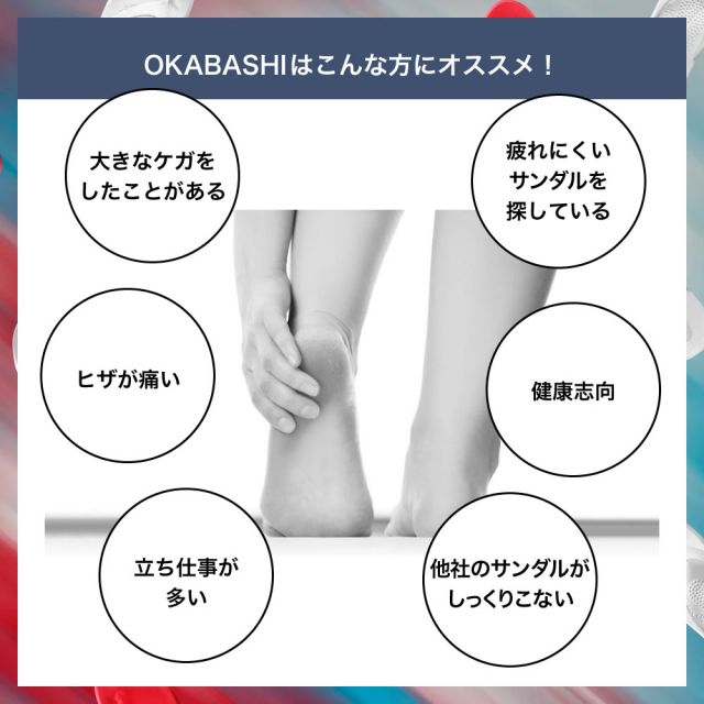オカバシ サンダル メンズ トング okabashi O-50006 Mariner 疲れない タウンユース リゾート アウトドア ビーチサンダル 25.0cm - 30cm 春夏 ブラック グレー USA アメリカ (240515)