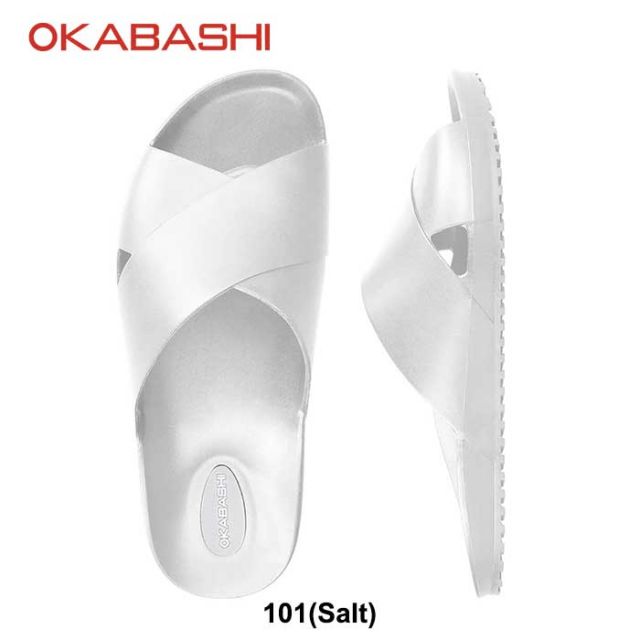 オカバシ サンダル OKABASHI 正規品 メンズ レディース ユニセックス O-80501 Maddox スライドサンダル 軽量 春夏 オールシーズン リサイクル ブラック ブラウン ピンク イエロー 23.0cm - 28.0cm リカバリーサンダル (240708)