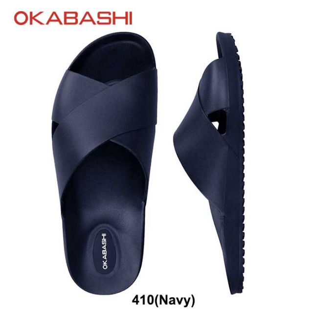 オカバシ サンダル OKABASHI 正規品 メンズ レディース ユニセックス O-80501 Maddox スライドサンダル 軽量 春夏 オールシーズン リサイクル ブラック ブラウン ピンク イエロー 23.0cm - 28.0cm リカバリーサンダル (240708)
