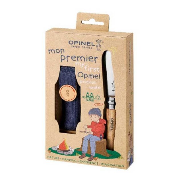 オピネル ナイフ [ 41584 ] MY FIRST OPINEL & BELT HOLSTER マイファーストオピネル＆ベルトホルスター キャンプ アウトドア キッズ 子供用  [220225]