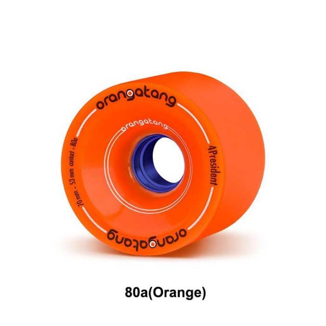 オランガタンウィール 4PRESIDENT 4プレジデント ［70mm］ skateboard スケートボード ロンスケ sk8 lsk8  ソフトウィール