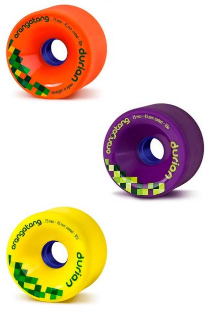オランガタンウィール DURIAN ドリアン ［75mm］ skateboard スケートボード ロンスケ sk8 lsk8  ソフトウィール