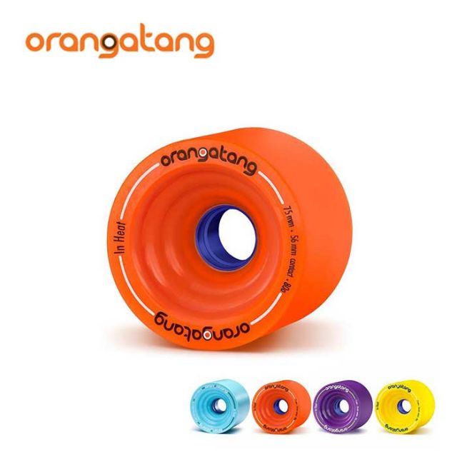 オランガタンウィール IN HEAT インヒート ［75mm］ skateboard スケートボード ロンスケ sk8 lsk8  ソフトウィール