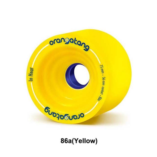 オランガタンウィール IN HEAT インヒート ［75mm］ skateboard スケートボード ロンスケ sk8 lsk8  ソフトウィール