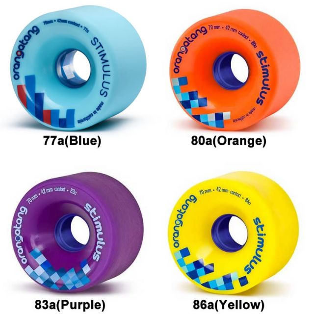 オランガタンウィール STIMULUS スティミュラス ［70mm］ skateboard スケートボード ロンスケ sk8 lsk8  ソフトウィール