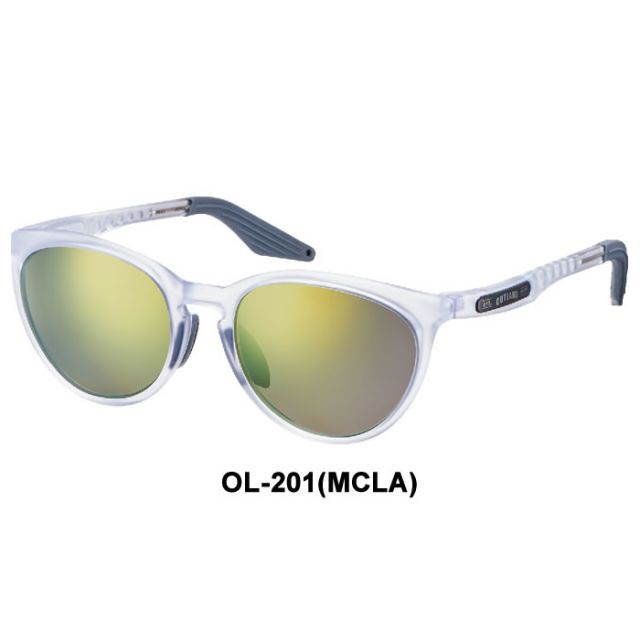 OUTLAND サングラス COLCA  偏光サングラス メンズ レディース ユニセックス ブラック レッドシャドーミラー スモーク フィッシング アウトドア 軽量フレーム 山本光学 山登り 釣り ハイキング 明るいレンズ アウトランド OL-202