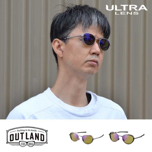 アウトランド サングラス 偏光レンズ OUTLAND SELENGA 男女兼用 フォールディンググラス 折りたたみ 軽量フレーム フィッシング アウトドア ウルトラレンズ UVカット OL-401/OL-405