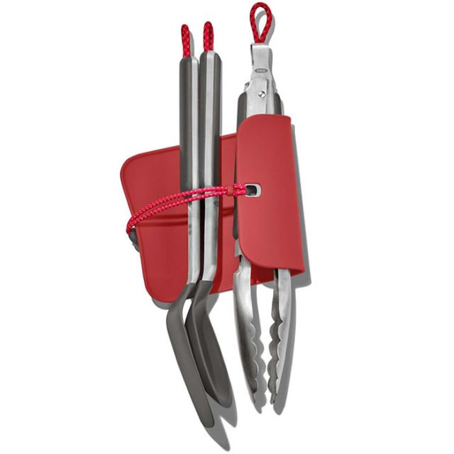 OXO 4-PIECE CAMP STOVE COOKING SET