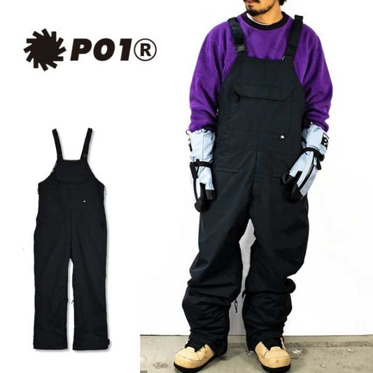 P01 プレイデザイン スノーボードウェア ビブパンツ PLAYDESIGN WORK BIB
