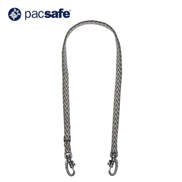 パックセーフ PACSAFE 12970391 カットレシ゛スタントランヤート゛カットレジスタントランヤード Dyneema?素材使用 TurnNLockセキュリティフック搭載 Pacsafeウォレット対応クロスボディストラップ 長さ調節可能 メール便 (250828)