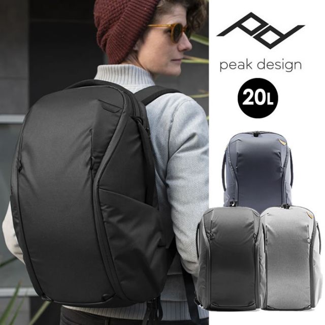 PEAK DESIGN BEDBZ-20-BK/AS/MN-2 ｴﾌﾞﾘﾃﾞｨZIP 20L