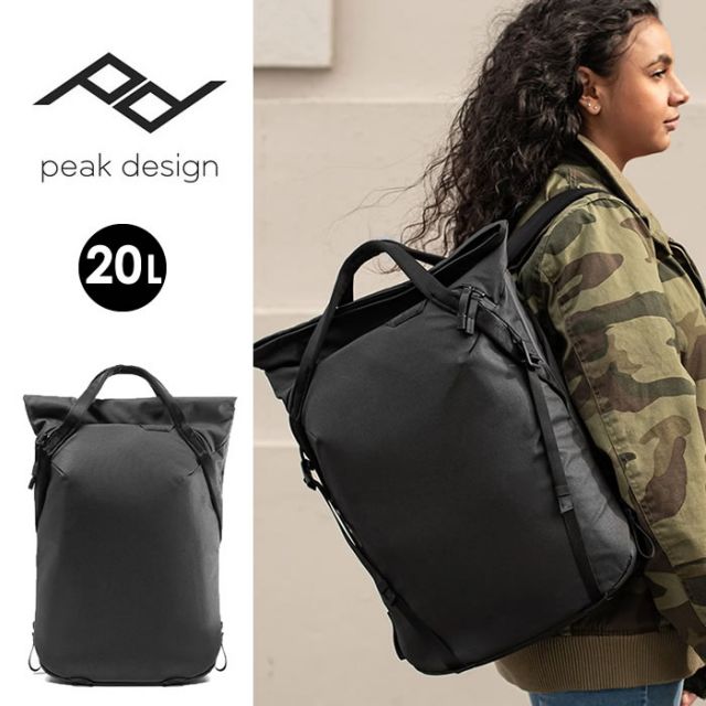 ピークデザイン エブリディトートパック 20L Peak Design (BEDTP-20-BK-2) トートバッグ カメラバッグ