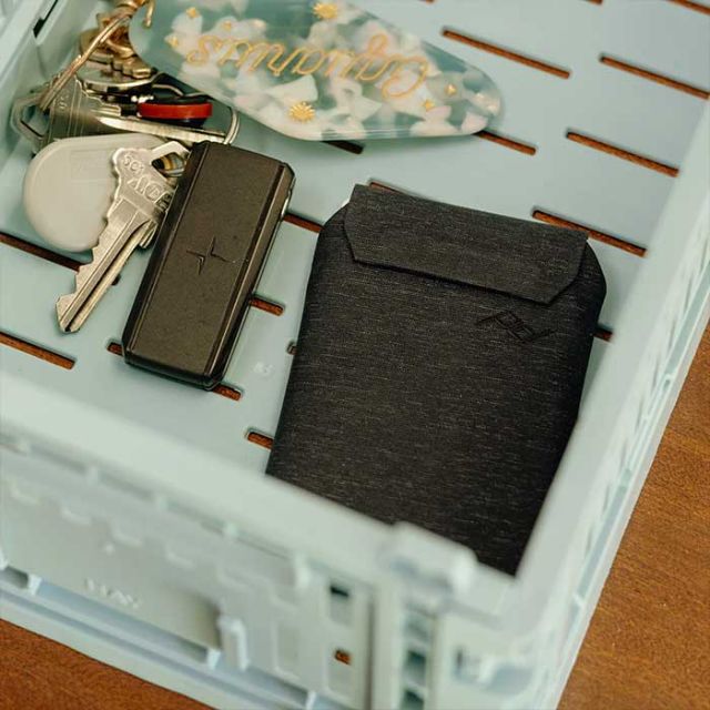 ピークデザイン カードウォレット Peak Design  M-WA-AA-CH-1 スリム ウォレット CHARCOAL ケース別売 [メール便] (240125)