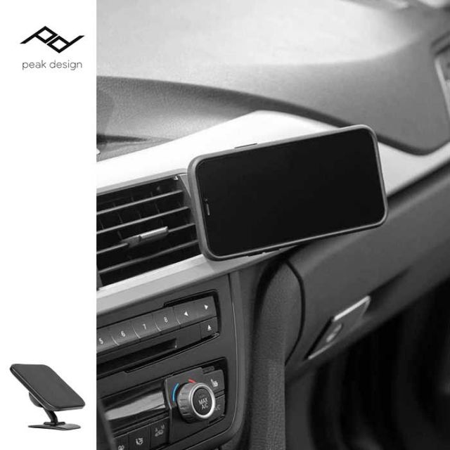 ピークデザイン スマートフォンスタンド Peak Design [ M-CM-AB-BK-1 ] カー マウント BLK ケース別売 [220204]