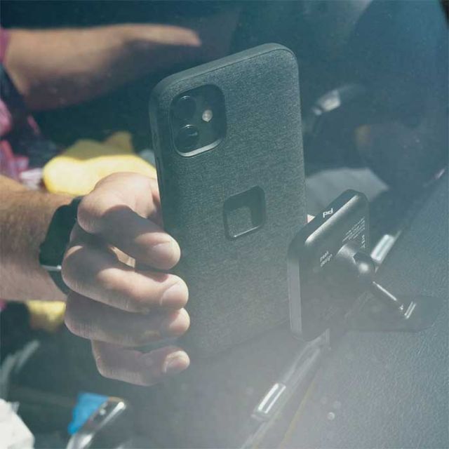 ピークデザイン スマートフォンスタンド Peak Design [ M-CM-AB-BK-1 ] カー マウント BLK ケース別売 [220204]