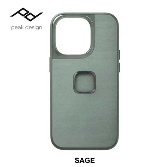ピークデザイン エブリデイケース iPhone14Pro ケース Peak Design M-MC-BB-CH-1/SG-1 スマホケース メール便 (231107)