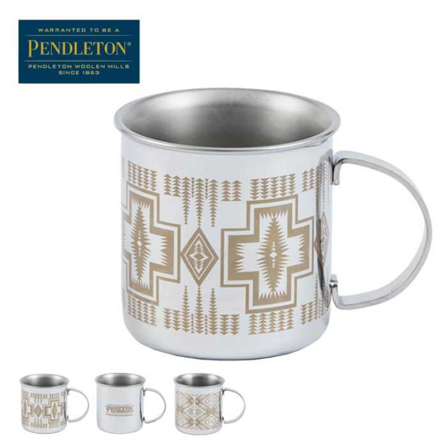 ペンドルトン ステンレス スチールカップ PENDLETON VLOGO ハーディングゴールド Stainless Steel Cup YK100 結婚祝い 新築祝い 引っ越し祝い [200901]