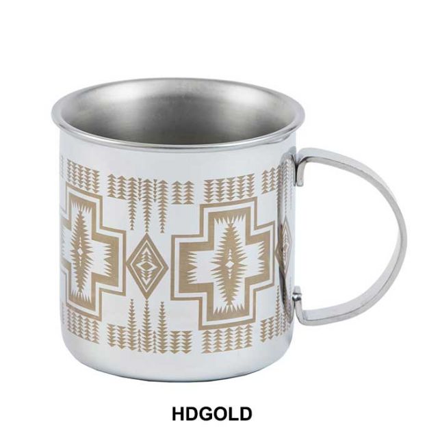ペンドルトン ステンレス スチールカップ PENDLETON VLOGO ハーディングゴールド Stainless Steel Cup YK100 結婚祝い 新築祝い 引っ越し祝い [200901]