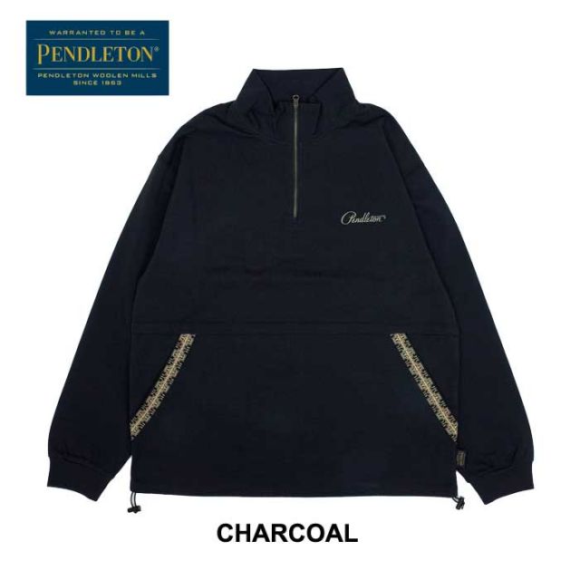 PENDLETON PWM SOLOTEX HALF ZIP PO