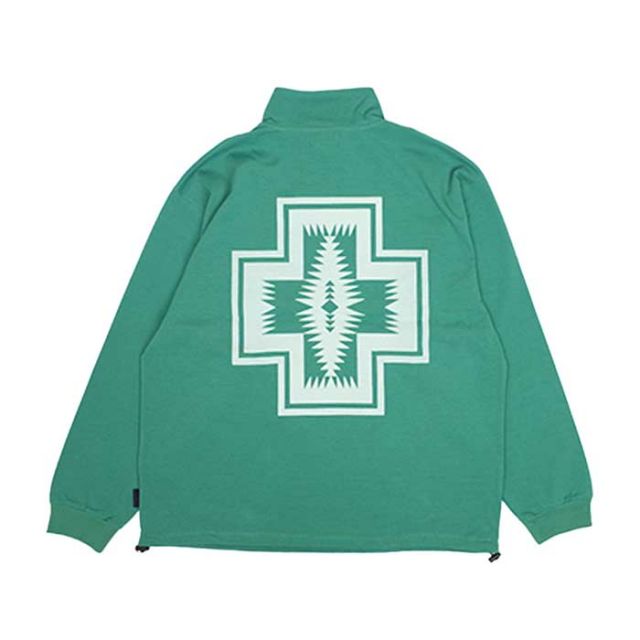 PENDLETON PWM SOLOTEX HALF ZIP PO