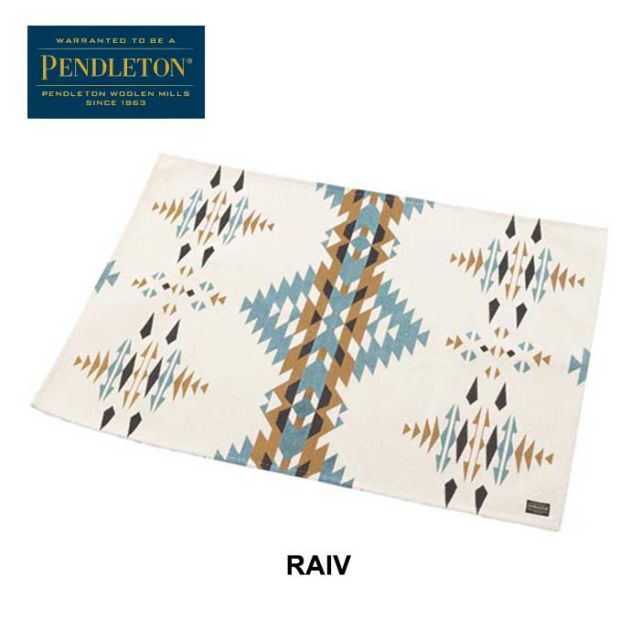 ペンドルトン キッチンマット L PENDLETON (19804261) PWM Kitchen Large Mat インテリア キャンプ アウトドア ラグマット ラグ 滑り止め付き 敷物 おしゃれ ギフト (240317)
