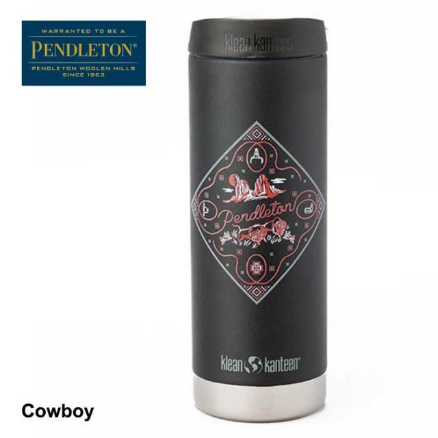 ペンドルトン クリーンカンティーン 水筒 16oz 473ml pendleton 19807369 PWM KK TKwideBottle 保冷 保温 食洗機使用可 ステンレススチール 結婚祝い 新築祝い 引っ越し祝い (240429)