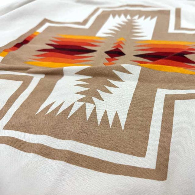 PENDLETON FT BK PRINT ZIP ﾌｰﾃﾞｨ