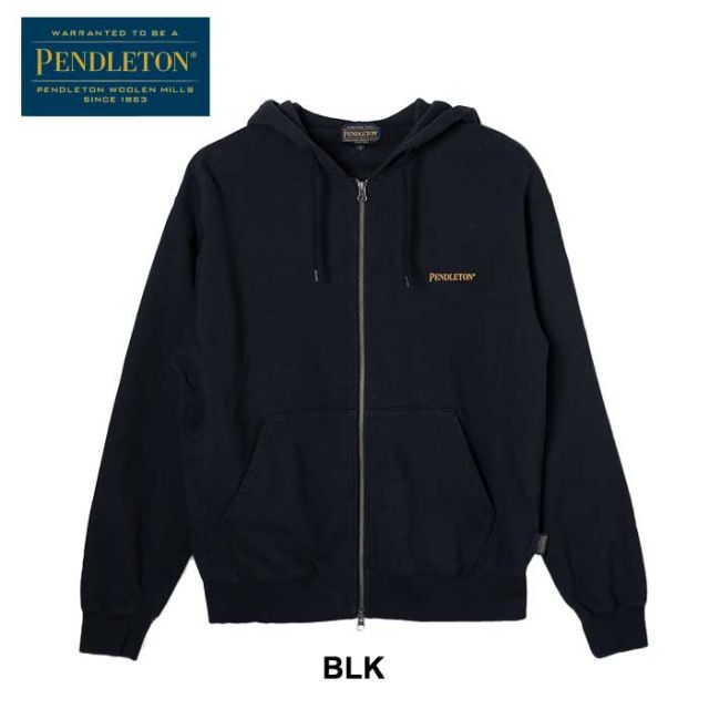 PENDLETON FT BK PRINT ZIP ﾌｰﾃﾞｨ