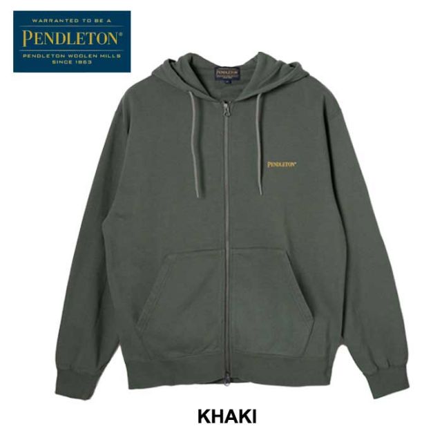 PENDLETON FT BK PRINT ZIP ﾌｰﾃﾞｨ