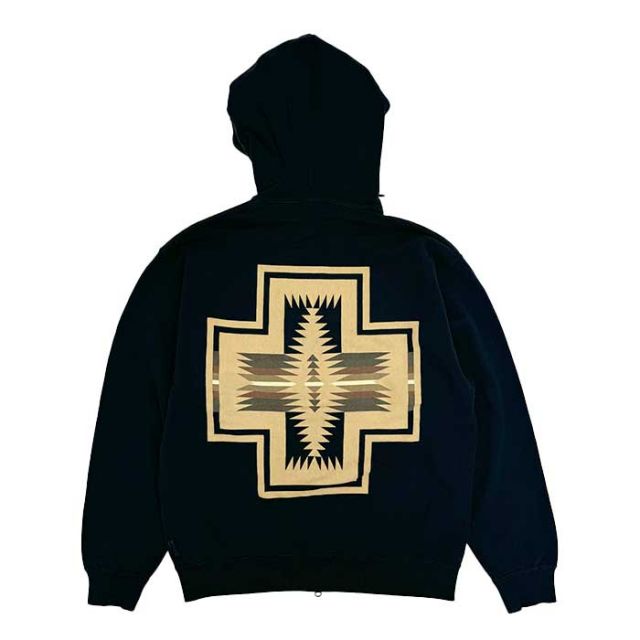 PENDLETON FT BK PRINT ZIP ﾌｰﾃﾞｨ