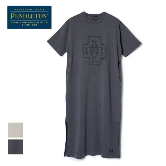 PENDLETON S/S PGM EMB DRESS
