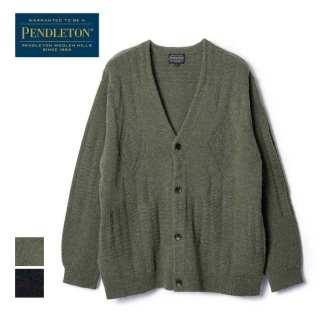 PENDLETON 5GG LINKS CARDIGAN