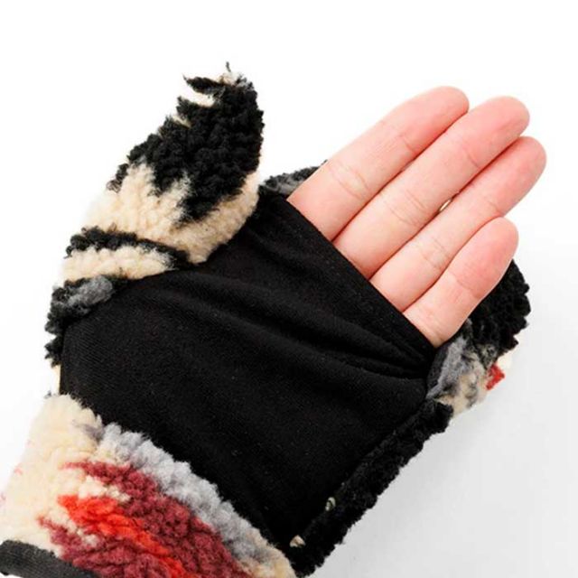 ペンドルトン 手袋 ボアミトン PENDLETON メンズ レディース ユニセックス 19807212 Boa Mitten 秋冬 ベージュ ホワイト ブラック プレゼント ギフト スマホ操作 (240926)