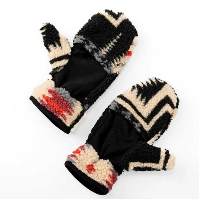 ペンドルトン 手袋 ボアミトン PENDLETON メンズ レディース ユニセックス 19807212 Boa Mitten 秋冬 ベージュ ホワイト ブラック プレゼント ギフト スマホ操作 (240926)