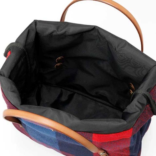 ペンドルトン ランチバッグ PENDLETON ウールミニランチバッグ 19802587 MH004 LunchBag チェック ミニ 秋冬 ウール ハンドバッグ グリーン ブラウン レッド ネイビー 結婚祝い 新築祝い 引っ越し祝い (240926)