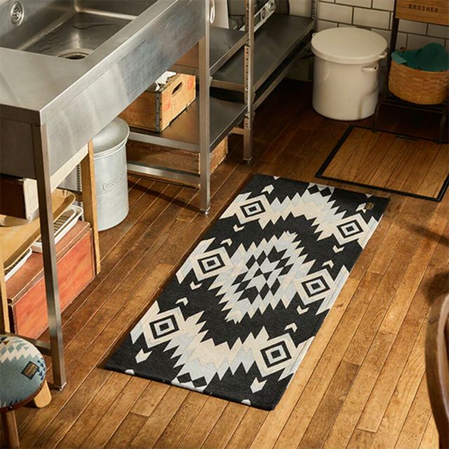 ペンドルトン PENDLETON 19804260 KITCHEN MID MAT ペンドルトン キッチンミドルサイズマット MC002 50×120cm 滑り止め付き 玄関・キッチン・ベッド足元対応 ワイストレイル柄2色　(251011)