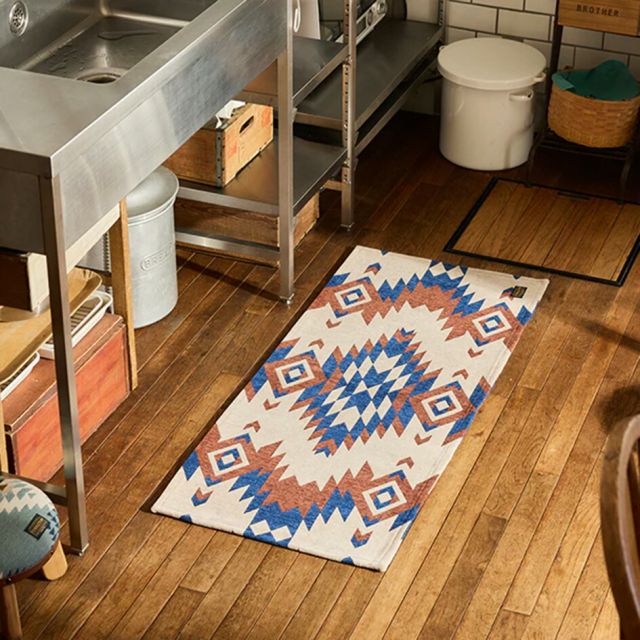 ペンドルトン PENDLETON 19804260 KITCHEN MID MAT ペンドルトン キッチンミドルサイズマット MC002 50×120cm 滑り止め付き 玄関・キッチン・ベッド足元対応 ワイストレイル柄2色　(251011)