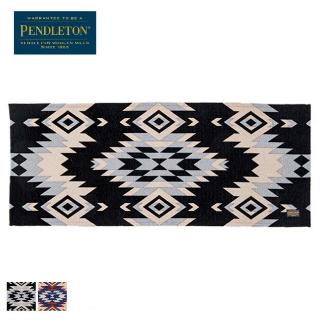 ペンドルトン PENDLETON 19804260 KITCHEN MID MAT ペンドルトン キッチンミドルサイズマット MC002 50×120cm 滑り止め付き 玄関・キッチン・ベッド足元対応 ワイストレイル柄2色　(251011)