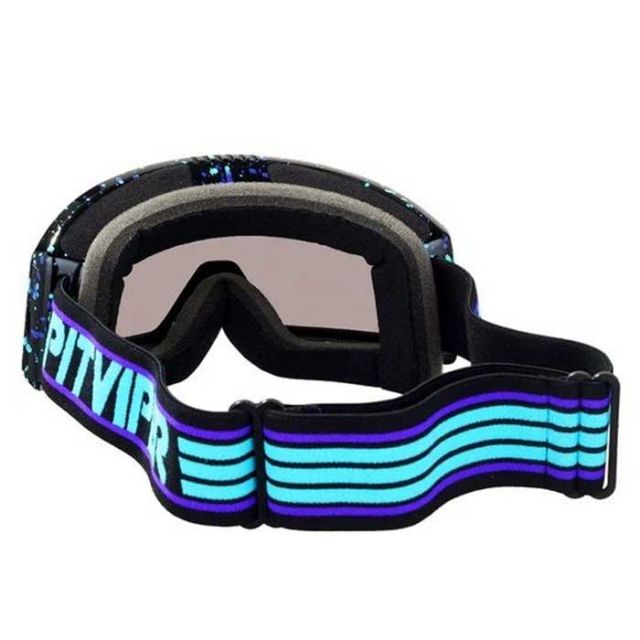 PIT VIPER GOGGLÉS/MIDNIGHT MIRRORED LENS AND LOW L