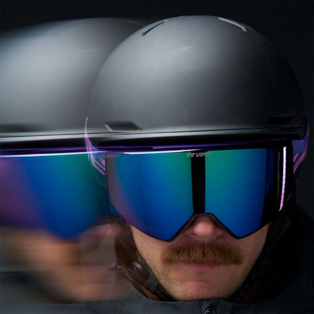 ピットバイパー スキー スノーボード ゴーグル Pit Viper Genesis BN5000 Snow Goggles スノーゴーグル HDPVレンズ マグネット交換 広視野 ヘルメット対応 正規品 曇りにくい ボーナスレンズ付属 くもり止めレンズ (251130)