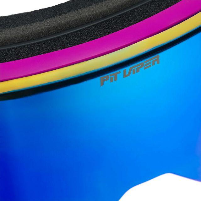 ピットバイパー スキー スノーボード ゴーグル Pit Viper Night Rider BN5000 Snow Goggles スノーゴーグル HDPVレンズ マグネット交換 広視野 ヘルメット対応 正規品 くもりにくい くもり止めレンズ ボーナスレンズ付属 (251130)