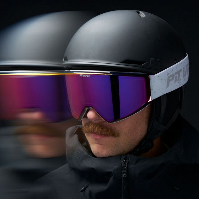 ットバイパー マイアミナイツ BN5000 スノーゴーグル HDPVレンズ マグネット交換 広視野 ヘルメット対応 正規品 Pit Viper Miami Nights BN5000 Snow Goggles THE MIAMI NIGHT BN5000 PRNT E-BN-MIANGHT (251130)