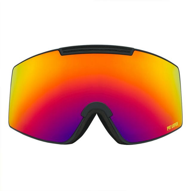 ピットバイパー スキー スノーボード ゴーグル Pit Viper Hot Box Proform Snow Goggles プロフォーム スノーゴーグル マグネット交換 広視野 ヘルメット対応 正規品 ボーナスレンズ付属 軽量 高耐久 くもりにくい くもり止めレンズ (251130)